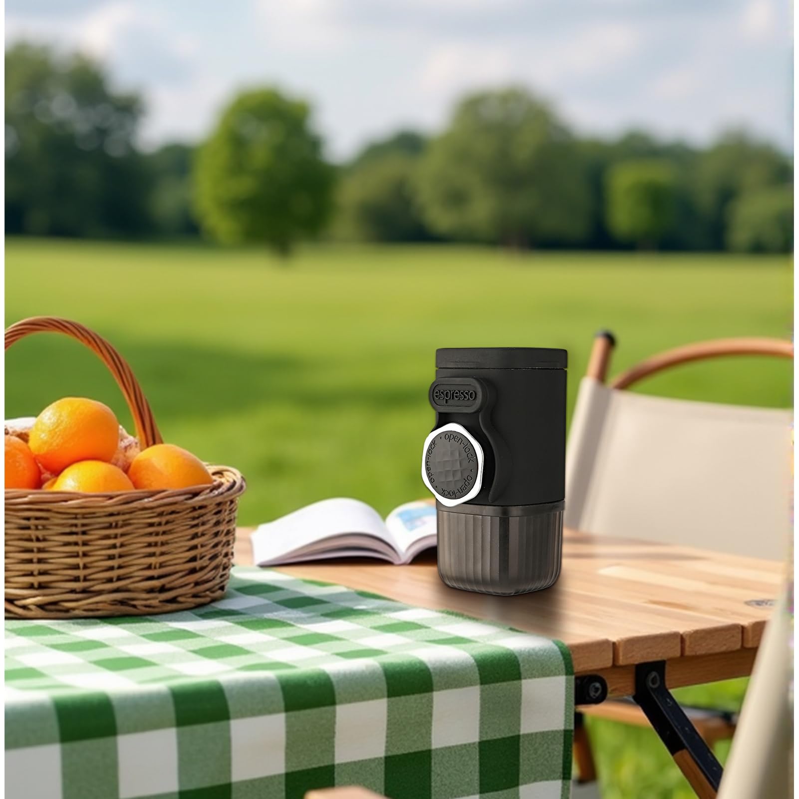 Macchina Da Caffè Elettrica Portatile Macinino Riutilizzabile E Macchina A | Piccola Caffettiera Da Viaggio Per Viaggio, Auto, Casa, Ufficio, Campeggio, Picnic, Escursi