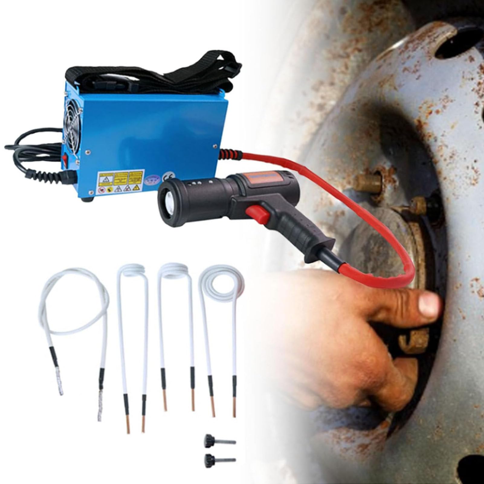 Chauffage à induction électromagnétique 1500W pour vis rouillée