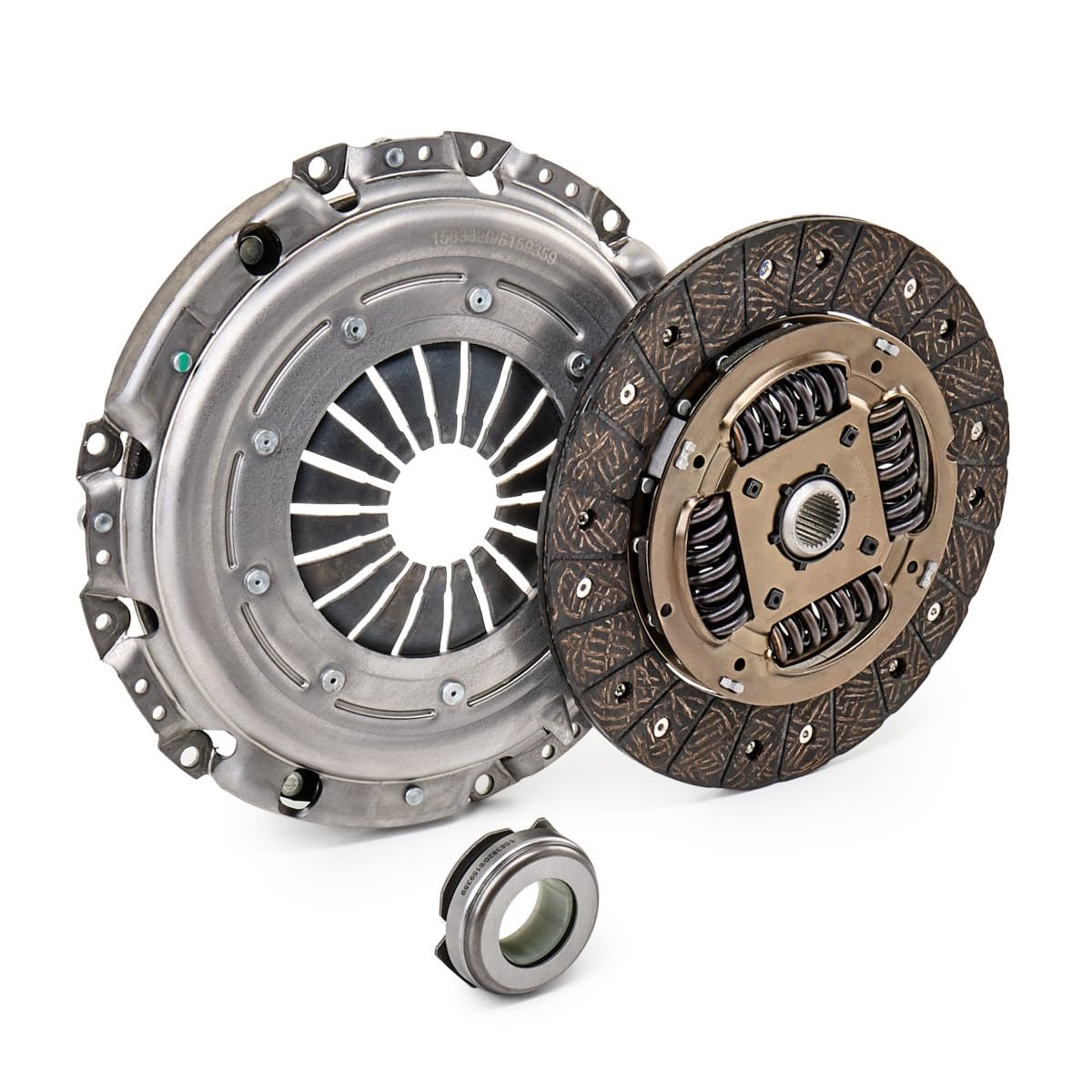 RIDEX 479C0009 Kit d'embrayage avec mécanisme d'embrayage avec disque d'embrayage avec butée de débrayage Compatible avec AUDI A3 3/5 portes 8L1
