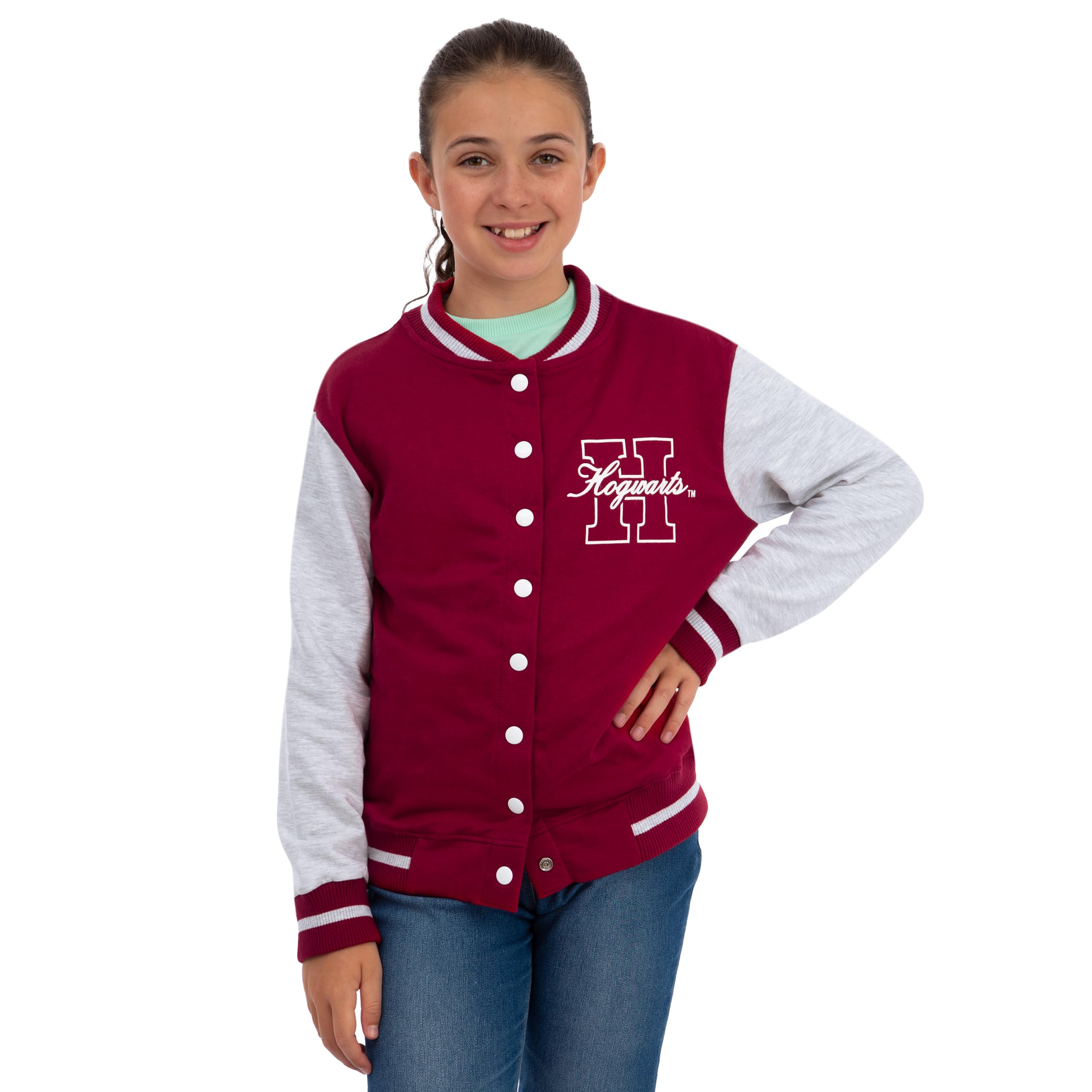 Harry Potter Veste Enfant Garcon, Blouson Garçon Hogwarts, Blouson Bombardier Enfant