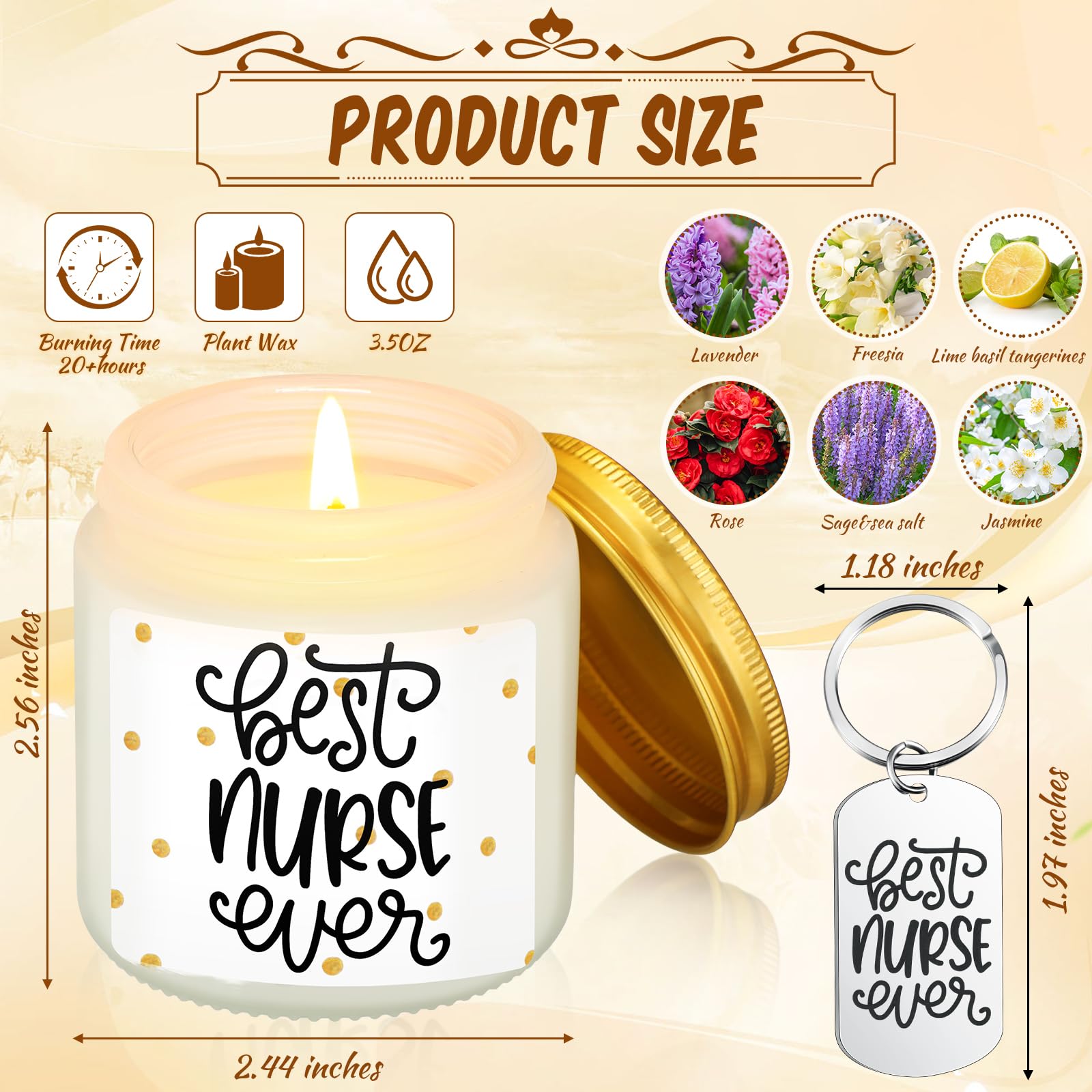 Warm Apple Pie 3 Wick 14.5 Ounce Scented Candle