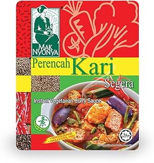 Mak Nyonya Instant Sauce 200g (Vegetarian Curry, 3 Pack)