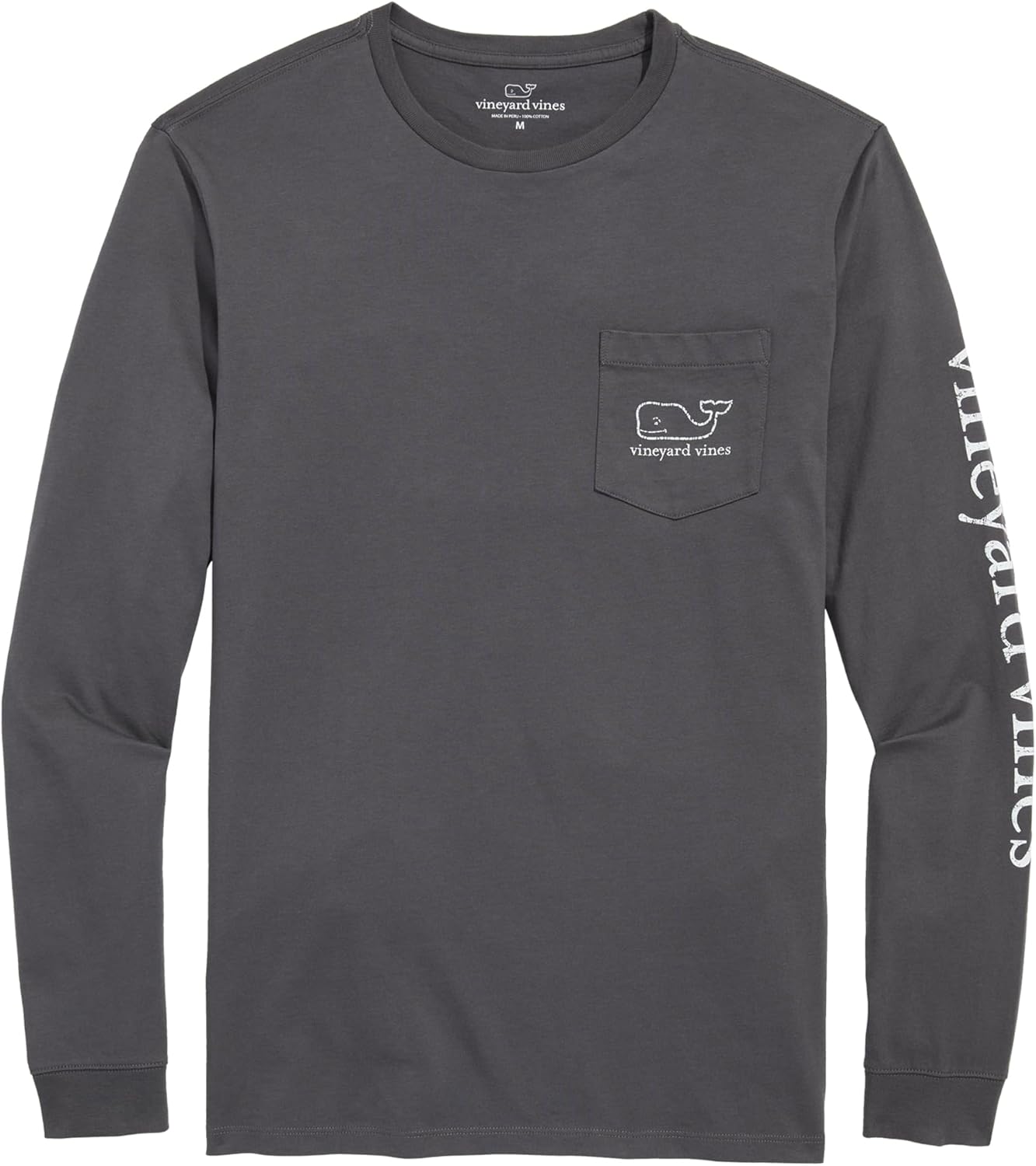 vineyard vines Men's Long Sleeve Vintage Whale Pocket T-Shirt - Image 2