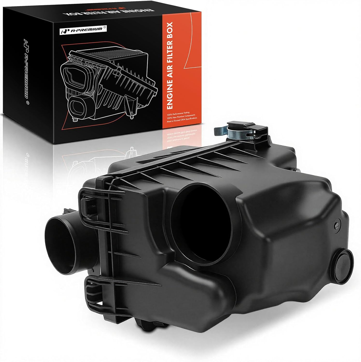 A-Premium Engine Air Filter Cleaner Box Housing Compatible with Toyota Corolla 2020-2021 L4 1.8L, Replace# 1770037360, 1770037370