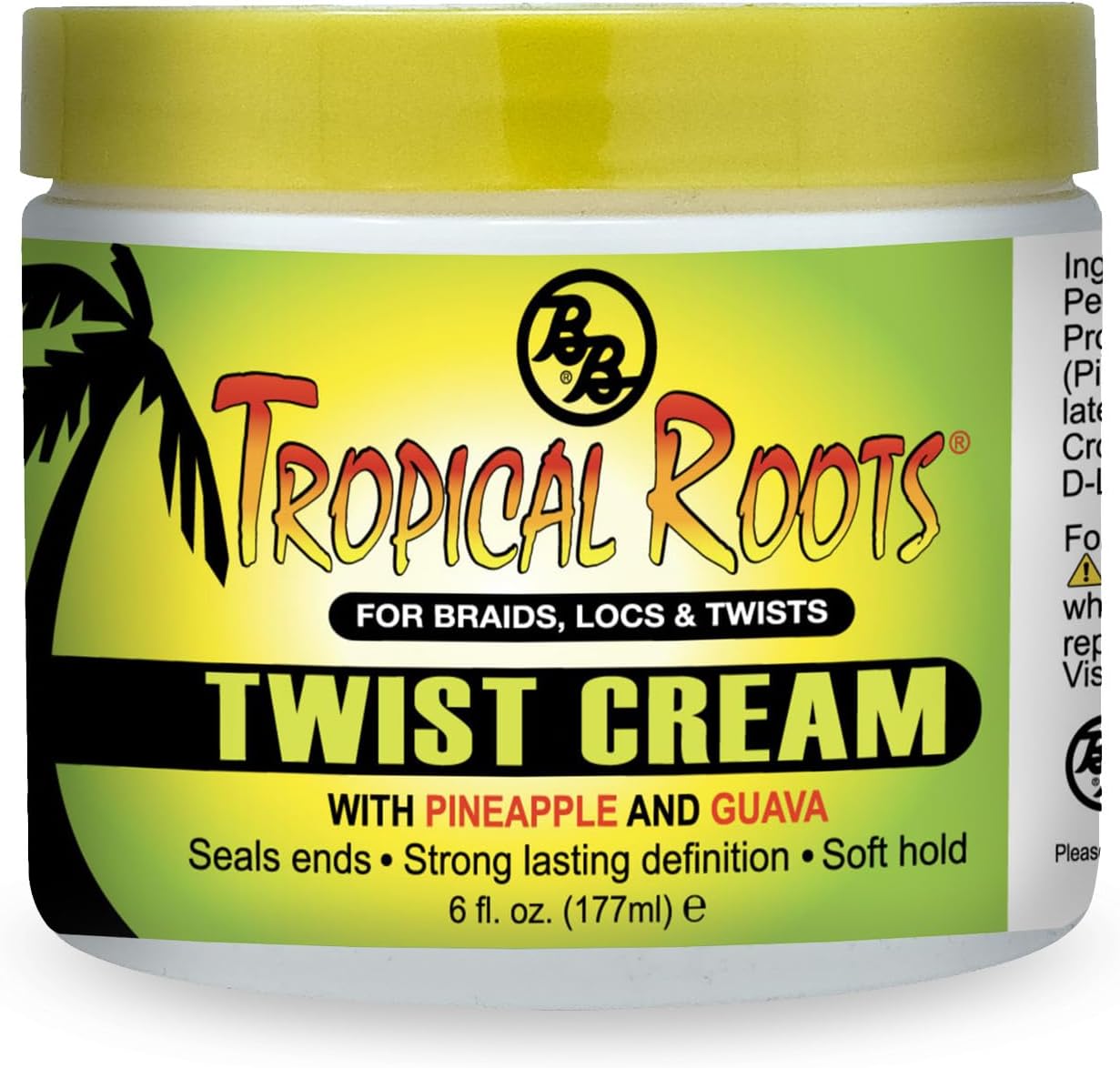 Bronner Brothers Tropical Roots Twist, CREAM 6.0 Fl Oz