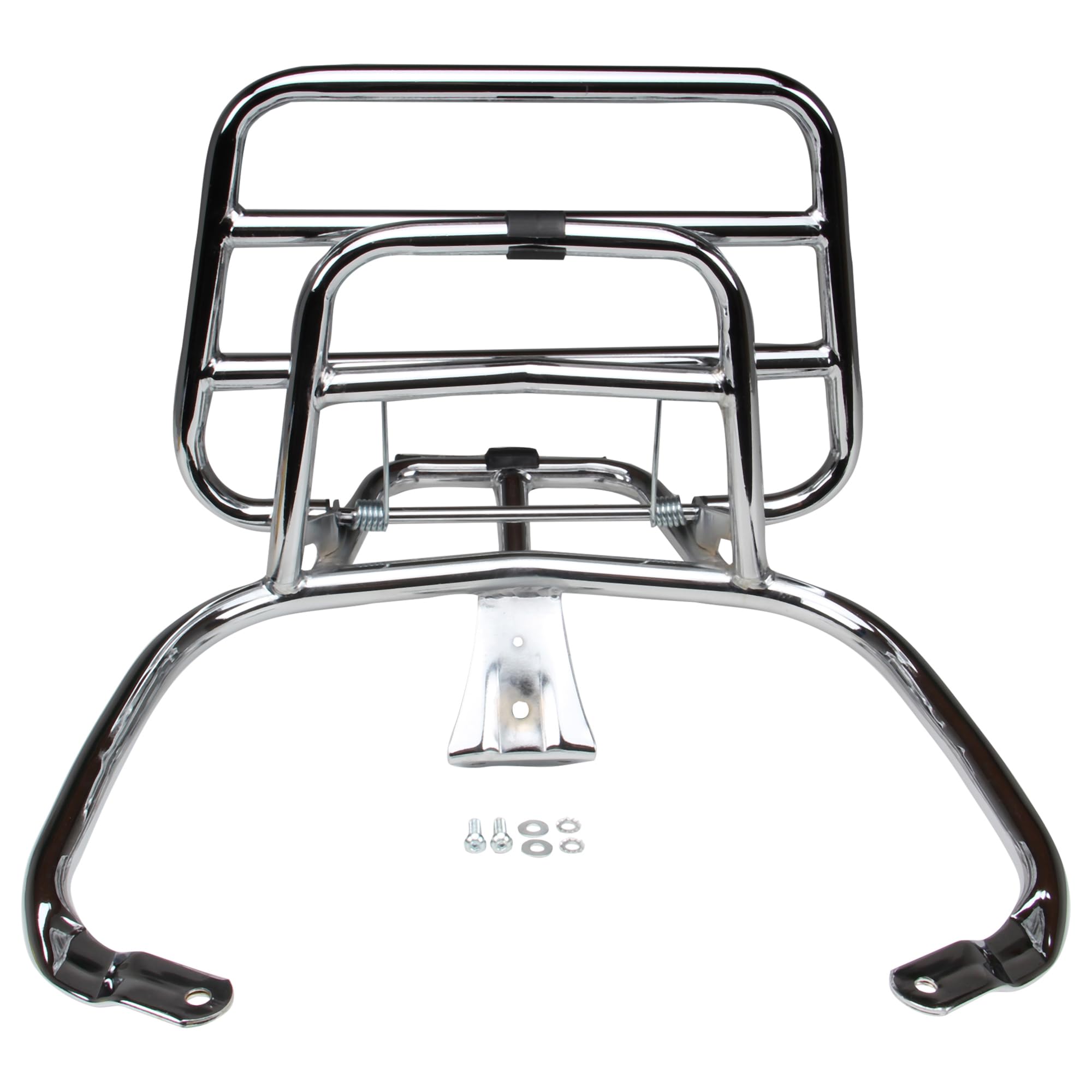Gepäckträger klappbar hinten Chrom für Vespa Primavera Sprint 50 125 150