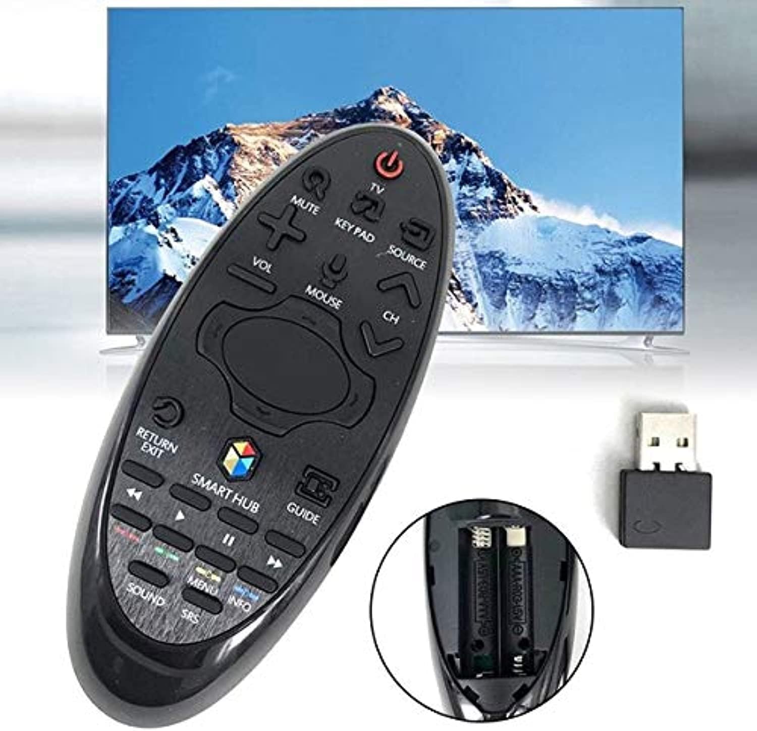 Replacement Remote Control SR-7557 for all Samsung TV/LCD/LED SMART touch 3D Tv and television