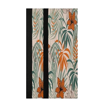 2 Pcak Refrigerator Door Handle Covers Dishwashers Grill Microwave Cabinet Door Cloth Protect Kitchen Appliance Clean Colorful Tropical Floral