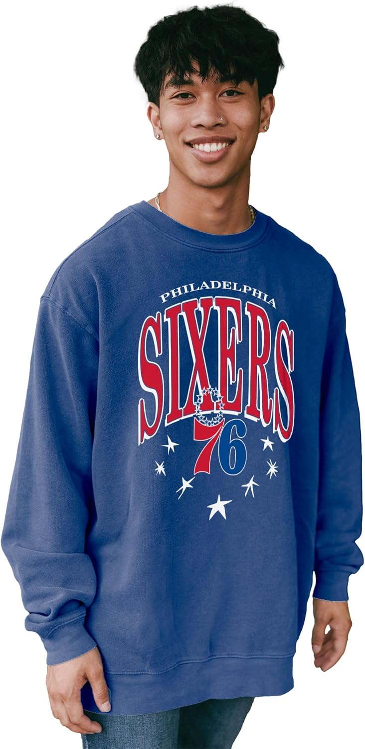 [Blue 84] トレーナー Nba Officially Licensed Crewneck Sweatshirt Ringsp