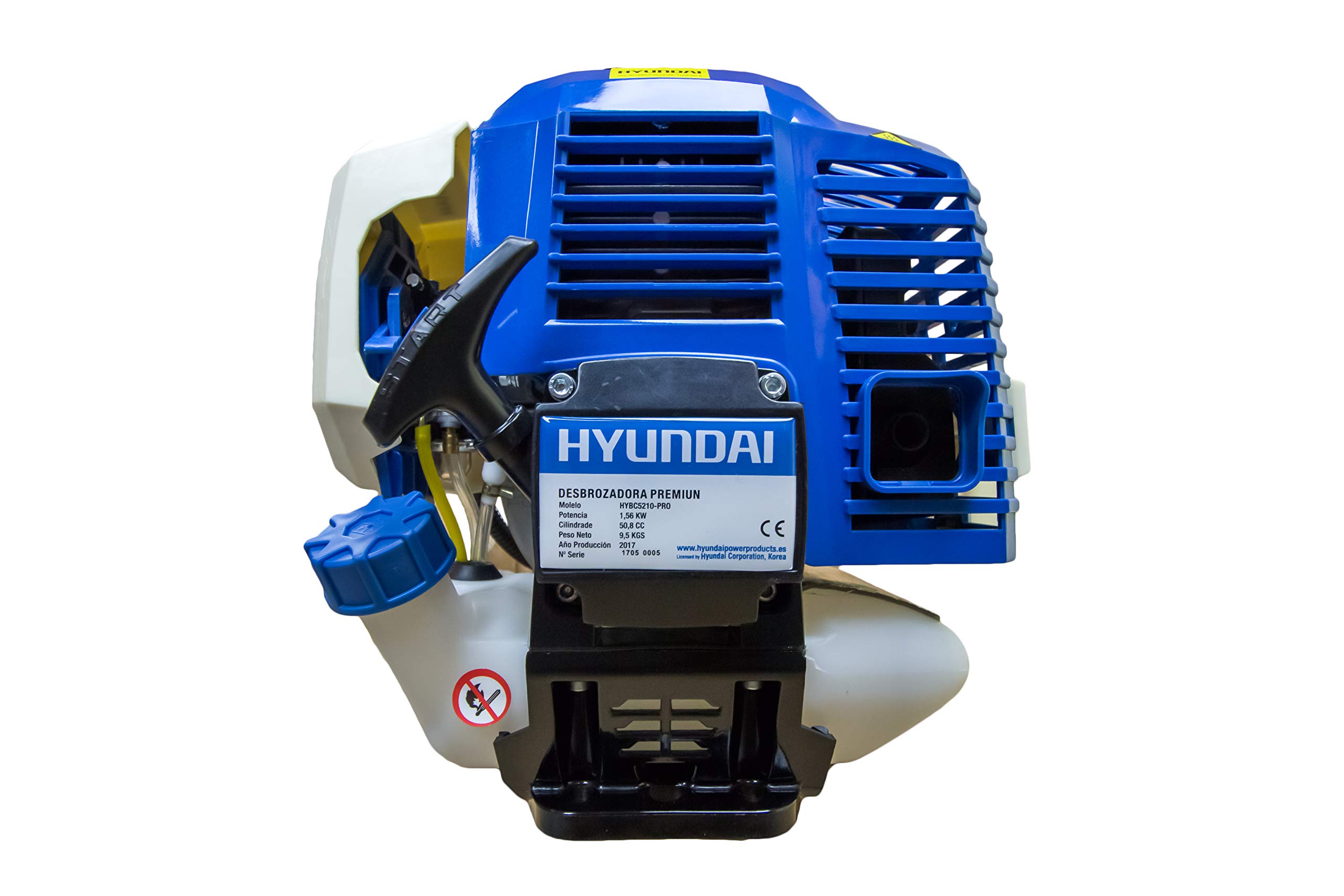Hyundai HYBC5210-Pro Desbrozadora, Azul