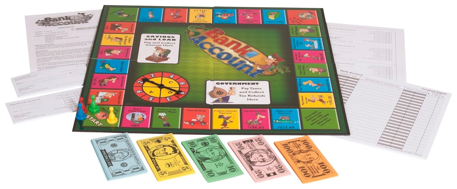 Learning ADVANTAGE-4377 Bank Account Money Game