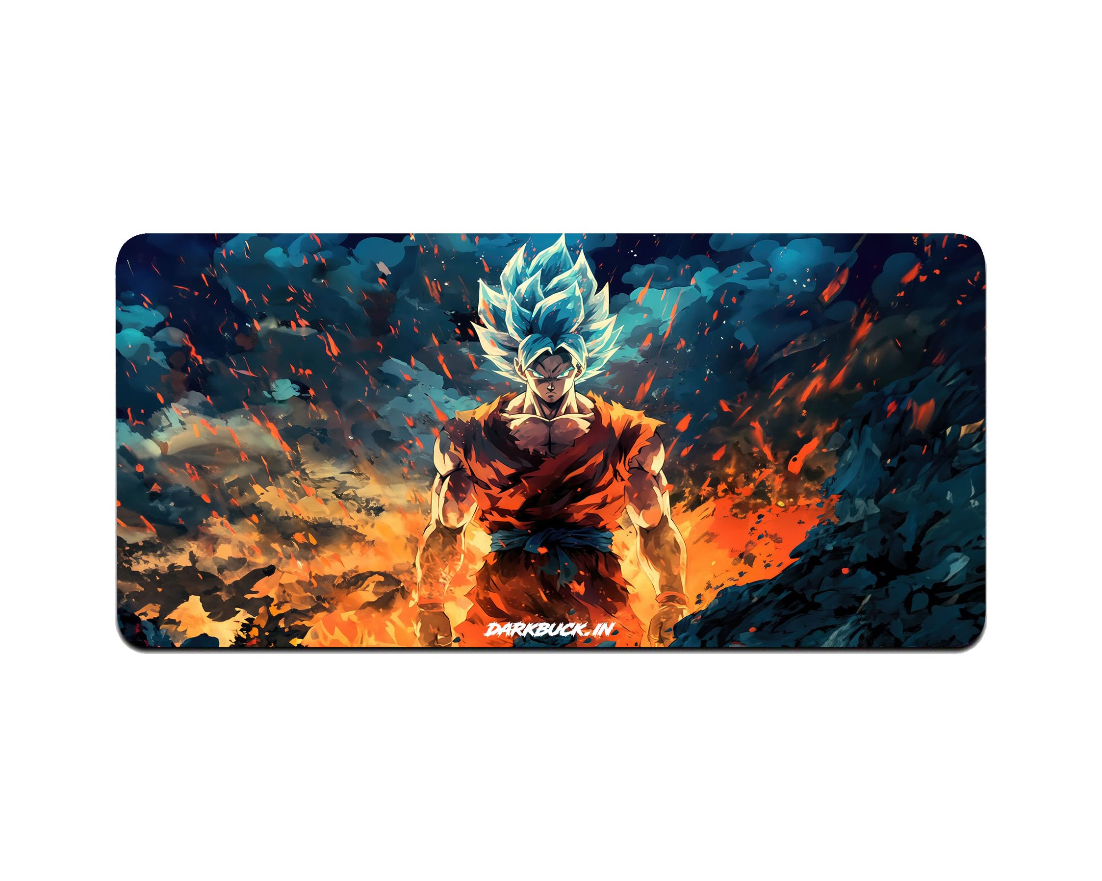 DarkBuck Goku Large Extended Anime Mouse Pad for Laptop Desktop PC Gaming Mousepads Rubber Base with Anti Skid (595MM x 290MM x 3MM) (B0D87G2VQD) Amazon Price History, Amazon Price Tracker