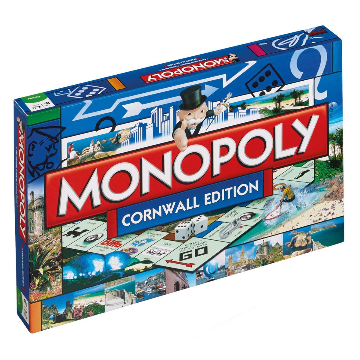 Winning Moves Cornwall Monopoly Board Game, One Size