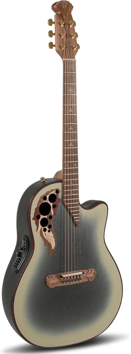 Ovation Ovation Adamas I GT Cutaway Deep Contour Acoustic-electric Guitar - Reverse Beige Burst