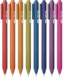 Mr. Pen- Retractable Gel Pens, 8 Pack, Unique Vintage Ink Colors Gel Pens Fine Point 0.7mm, Fast Dry Vintage Pen