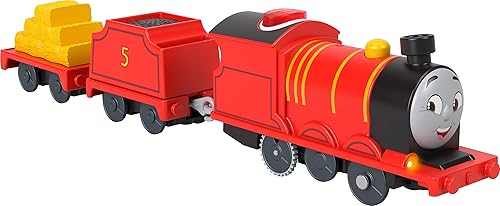 Vista 8 de Thomas & Friends Tren de Juguete Motorizado Talking Percy Locomotora Alimentada por Batería con Sonidos y Frases para Juego Simbólico para Niños