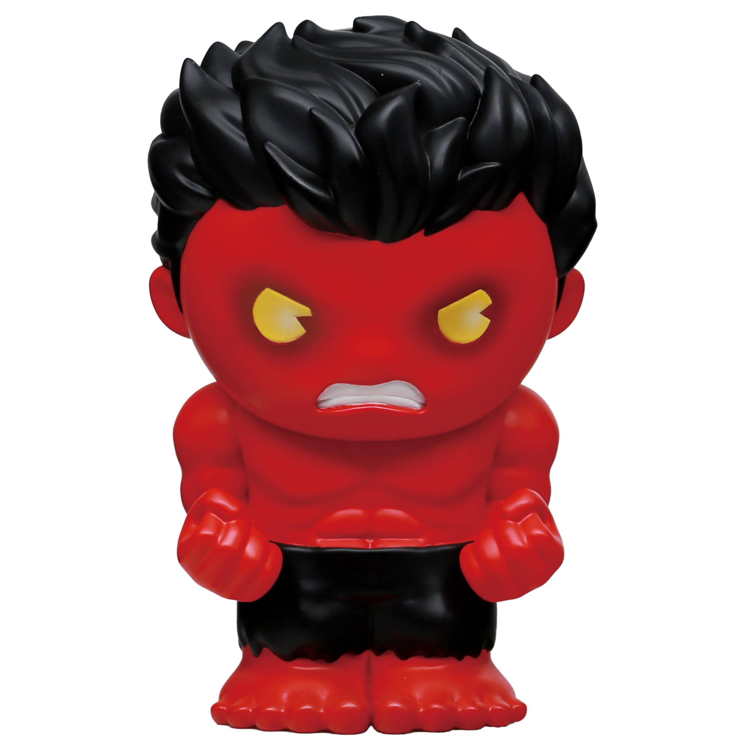 Tirelire Red Hulk pour décoration étagère et bureau geek