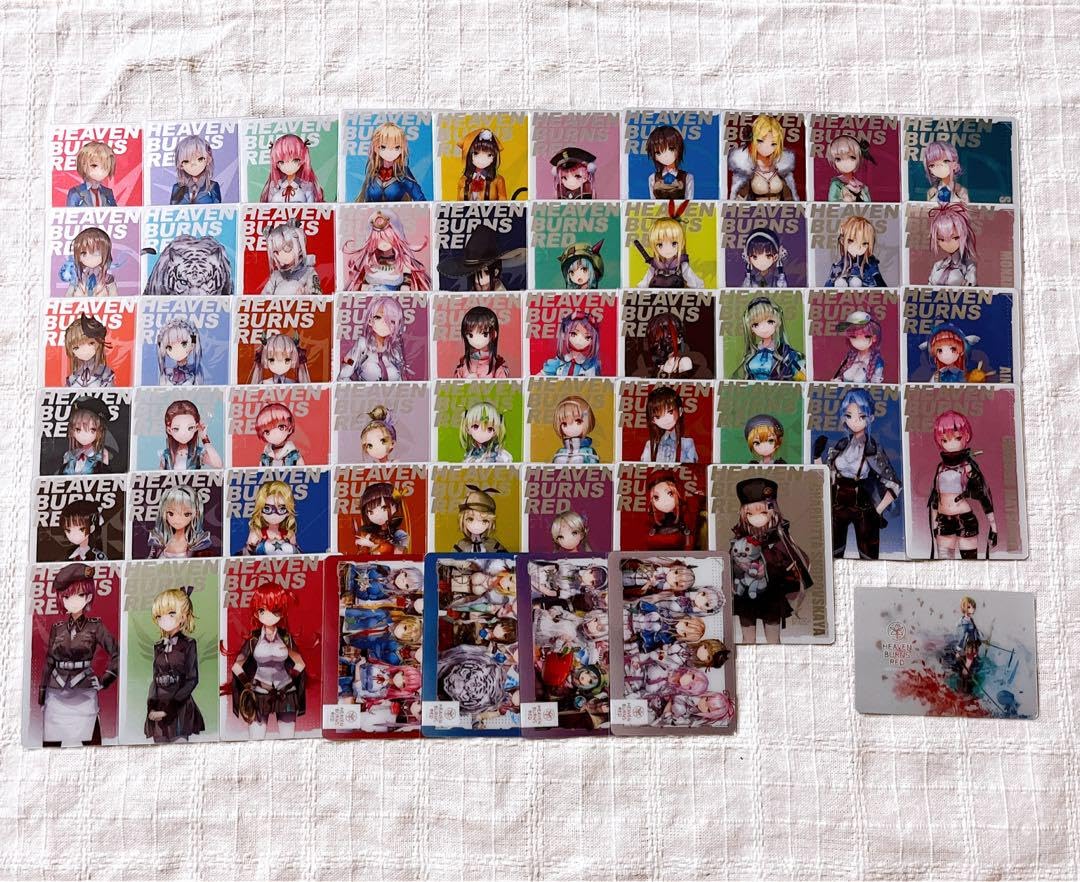 ヘブンバーンズレッド ヘブバン メタルカード 全56種 カードダスドットコム 公式サイト | 商品情報 - ヘブンバーンズ