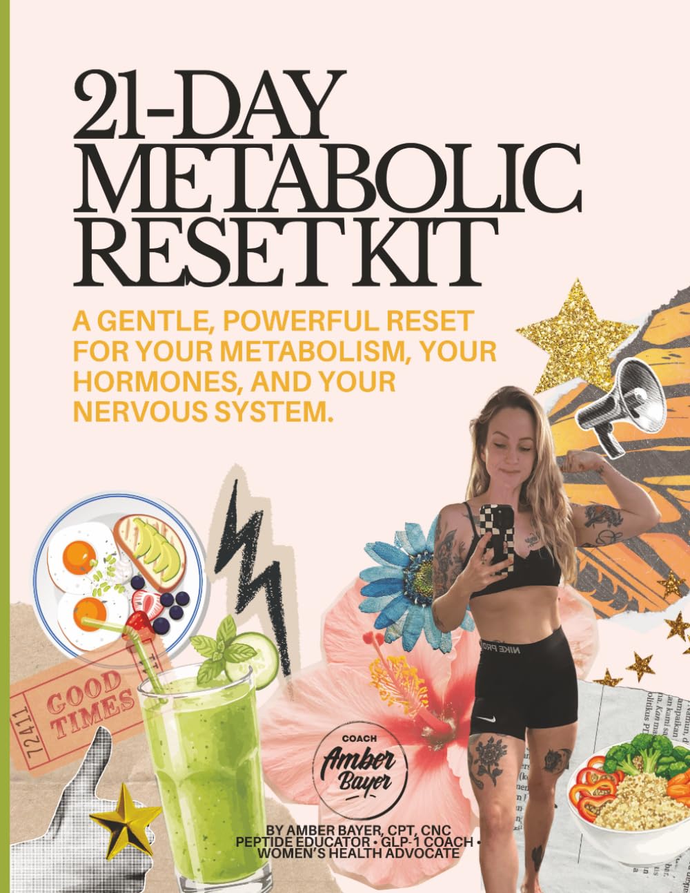 21-Day Metabolic Reset Kit: A High Protein, Hormone-Balancing Plan to Boost Metabolism, Stabilize Blood Sugar, Reduce Cravings & Support Weight Loss (GLP-1 Friendly)
