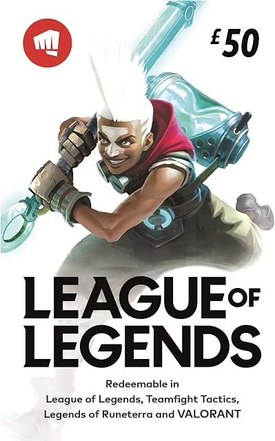 League of Legends £50 Gift Card | Riot Points