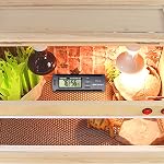 Inkbird ITH-10 Input Digital Thermometer and Hygrometer Temperature Humidity Monitor Humidor Guitar Ukulele Mason Jar