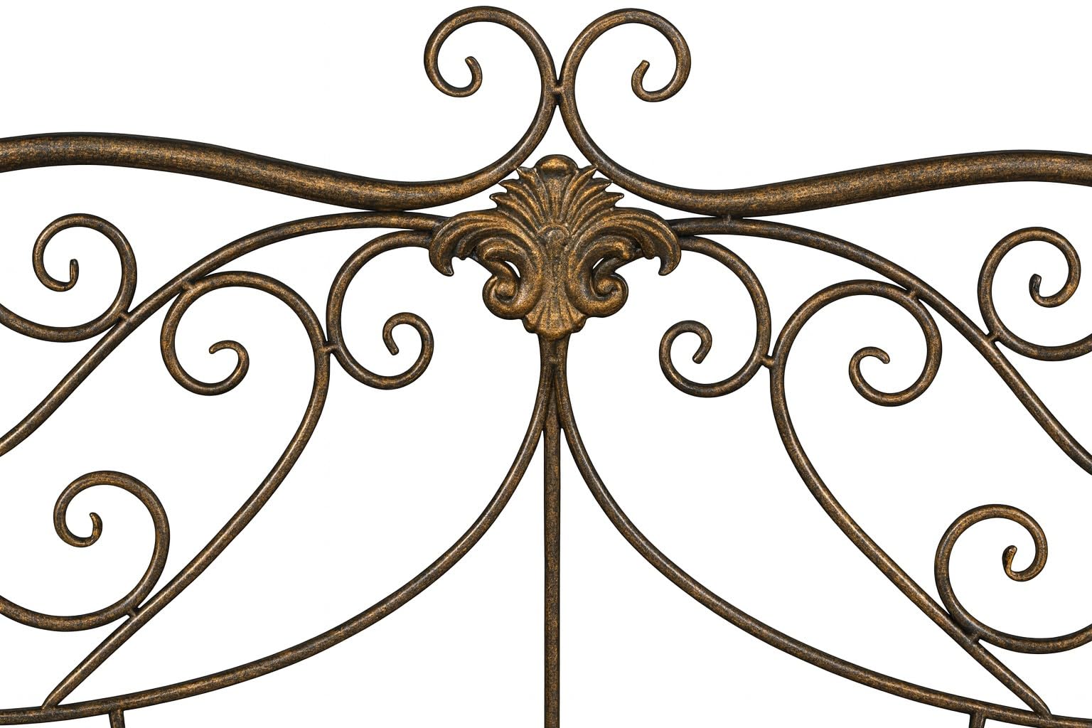 Biscottini Panca da Giardino - Panchina da Esterno - Divanetto in Ferro Bronzato - Panchina da Giardino 135x50x92 cm - Panche da Giardino in Metallo - Seda 2 Posti - Panchine Ghisa