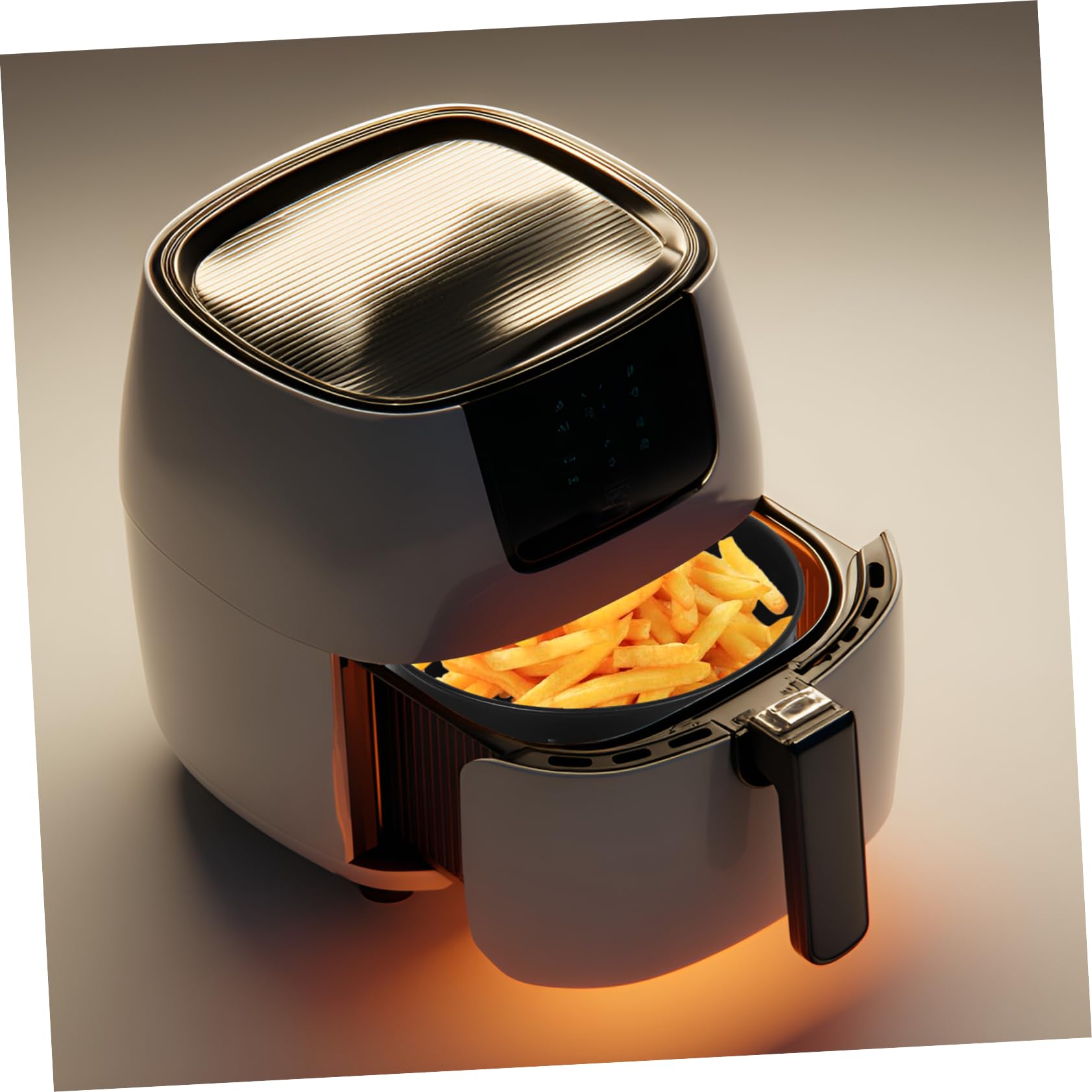 iplusmile Cestello per Friggitrice ad Aria Cestino di Ricambio per Cottura al Forno Accessorio per Friggitrice ad Aria Cestello per Scolare Olio Resistente al Calore e Riutilizzabile