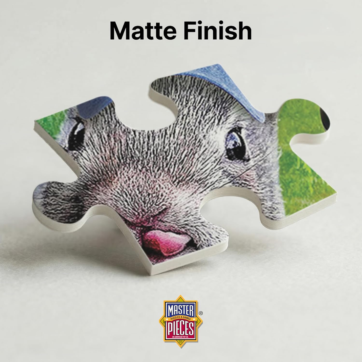 Masterpieces Playdate at The Park Jigsaw Puzzle - 300 Piece EZ Grip, Animals, Rabbits - Adult