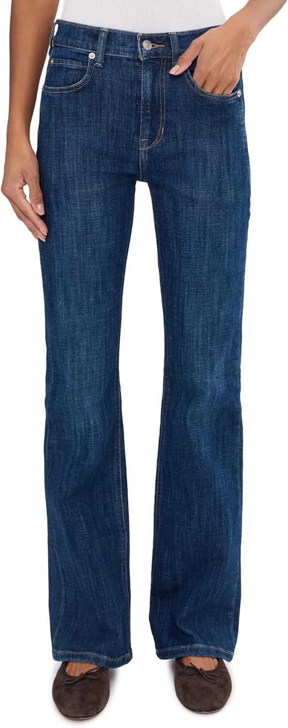Free People Women's Double Knot High-Rise Straight