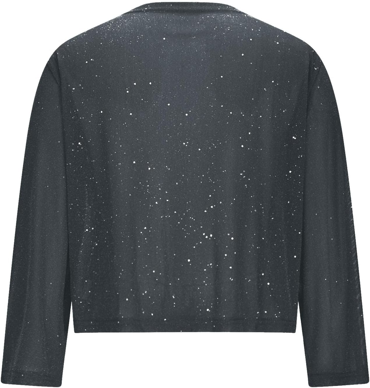 Sparkly Sequin Jackets for Girls Cropped Blazer Jacket Glitter Shiny Open Front Coats Casual Outerwear Short Coat