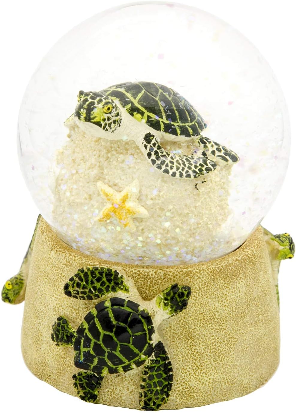 Beachcombers Sand Base Turtle Water Ball Green