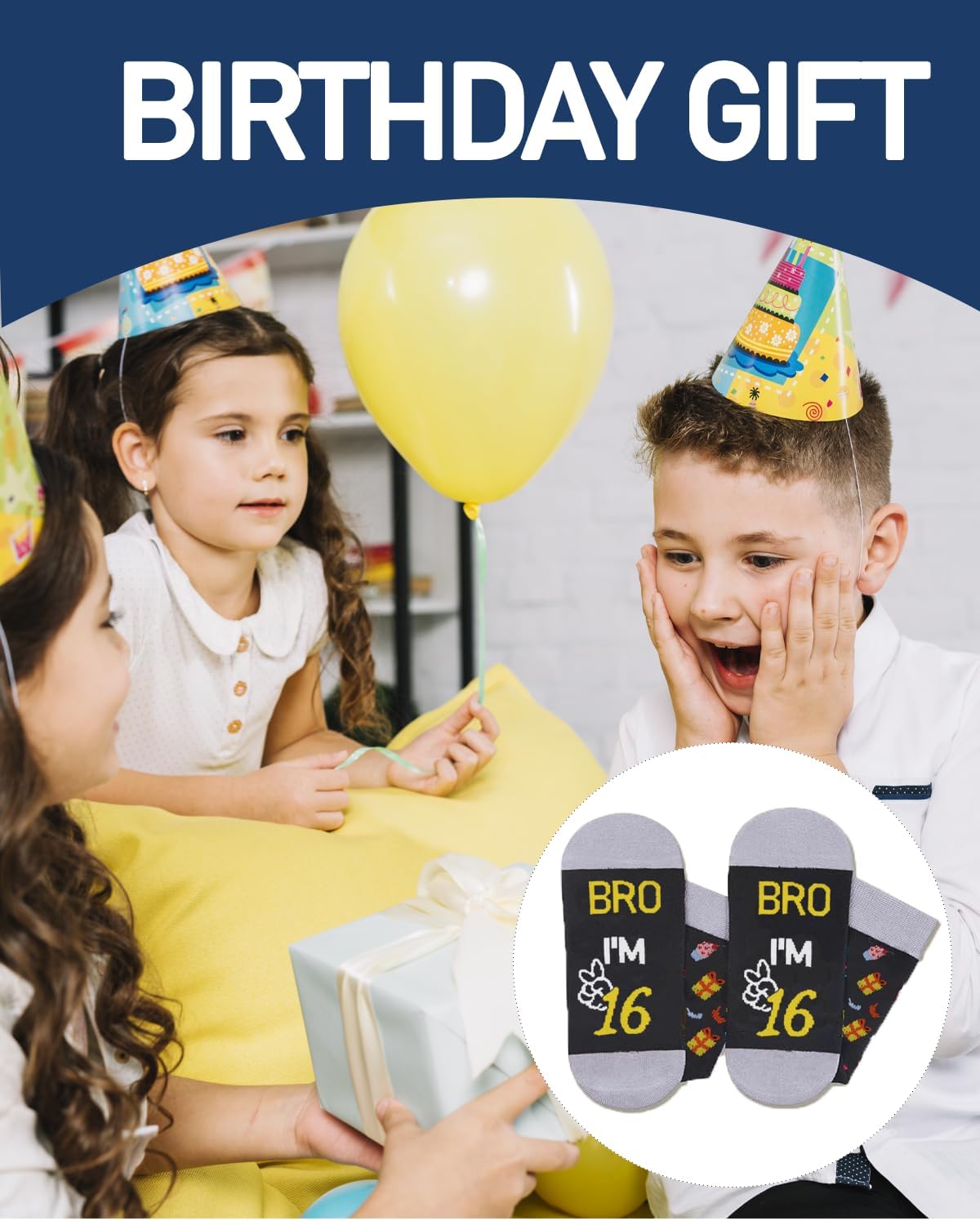 16 Year Old Boy Birthday Gift Ideas, Socks Gifts for 16 Year Old Boy