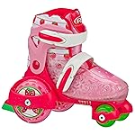 Fun Roll Beginner Roller Skates by Roller Derby, Adjustable Sizing, Skates for Kids, Toddlers, Boys, Girls