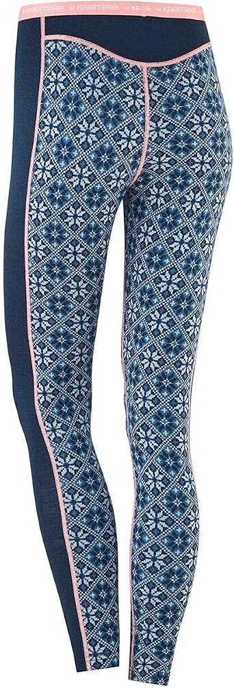 Kari Traa Rose Baselayer Pant Womens Blue X-Large