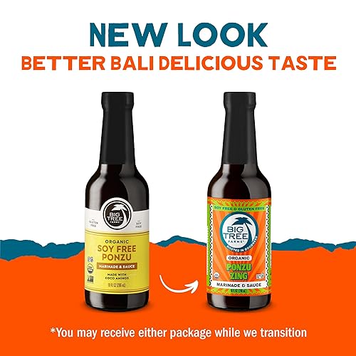 Miniatura 3 de Big Tree Farms Aminos de coco orgánicos, aminos de coco líquidos, salsa sin soja, baja en sodio, alternativa a la soja, sin gluten, kosher, adobo y