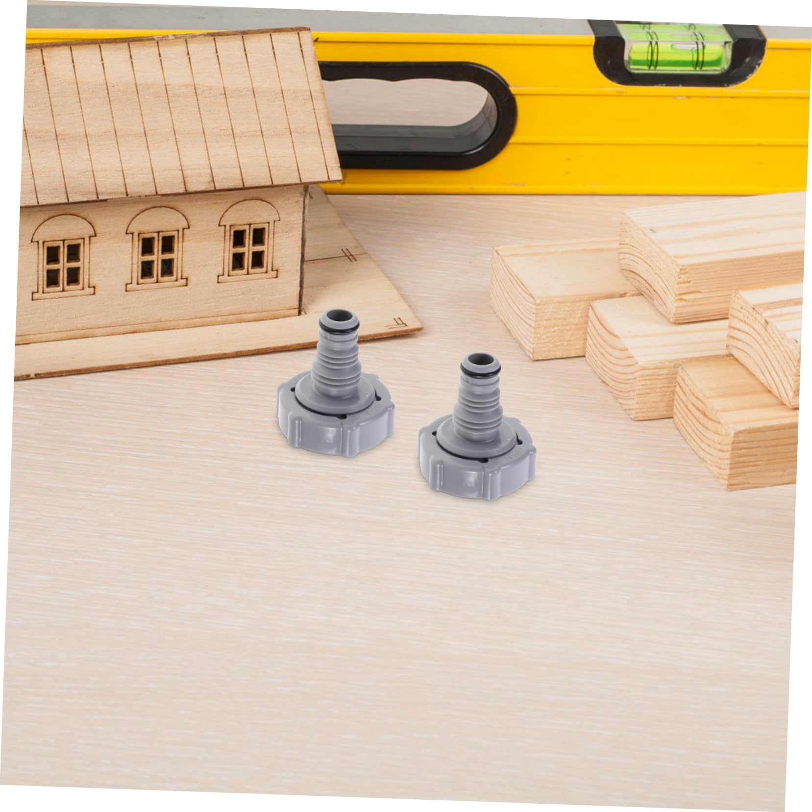Toyvian 5 Series Adaptador De Manguera De Drenaje para Piscina Conector Compatible con Mangueras para Vaciar Instalación 2 Piezas X 5