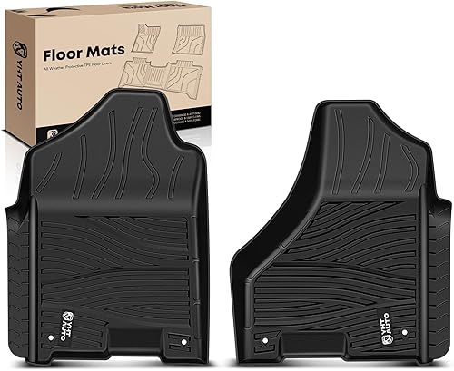 YHTAUTO Alfombrillas de repuesto para Dodge Ram 1500 Crew Cab 2009-2018 y Ram 1500 Classic Crew Cab 2019-2022 para todo tipo de clima, tapetes de