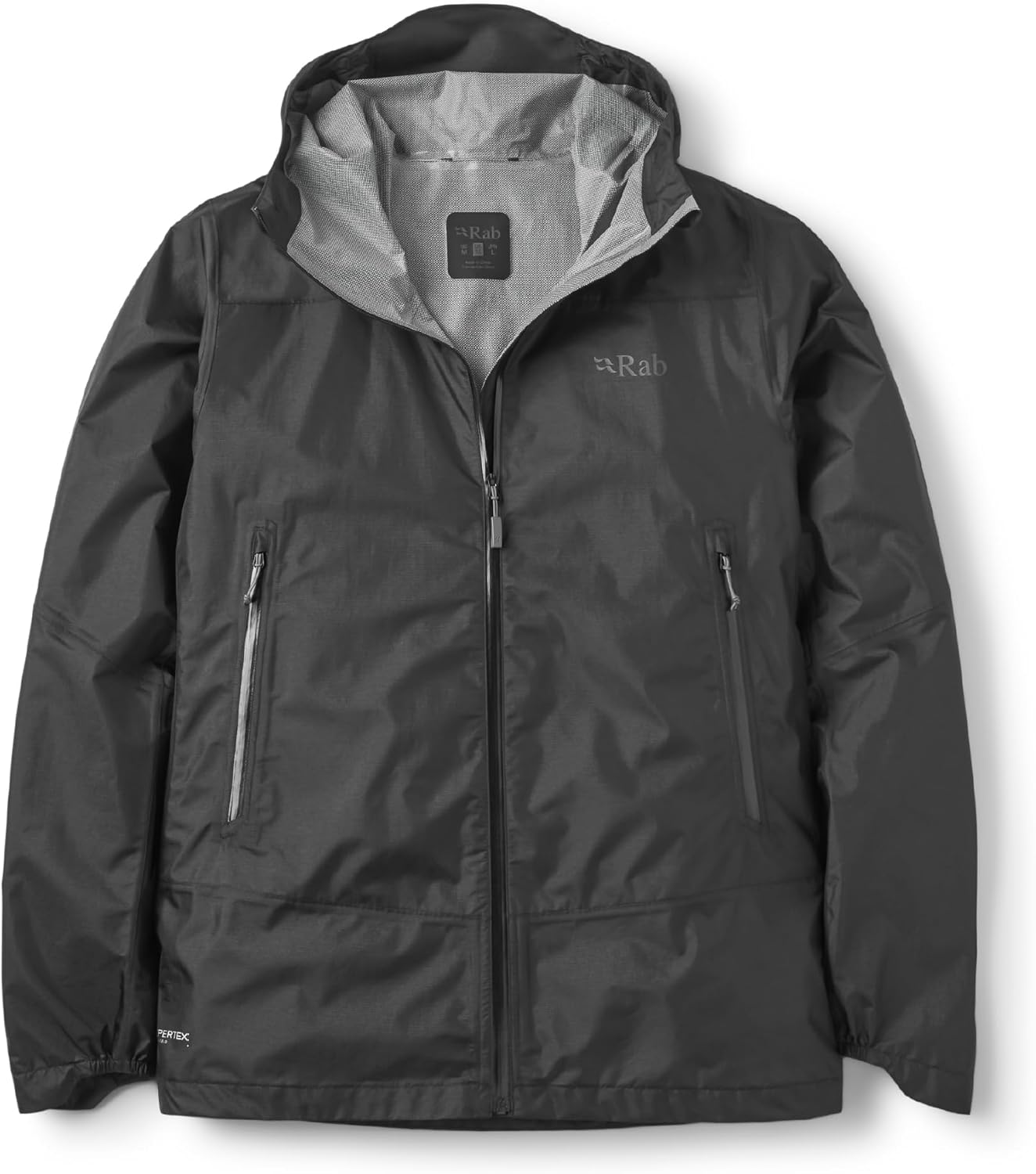 Rab Men’s Phantom Mountain Jacket - Lightweight, Packable Hooded Full-Zip for Hiking & Backpacking
