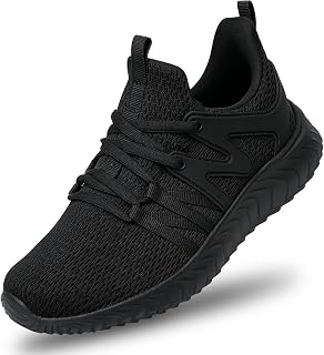 CYSSENORA Women's Slip On Walking Shoes Lightweight Breathable Tennis Shoes, Comfortable Athletic Sneakers for Gym Travel Workout