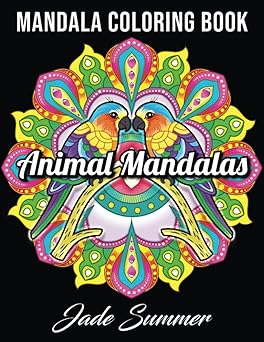 Amazon.com: Mandala Coloring Book: An Adult Coloring Book with Cute ...