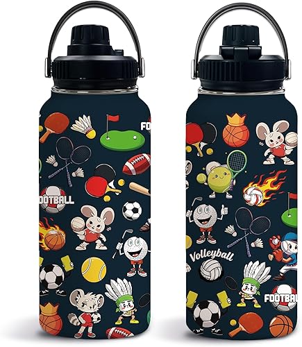 Miniatura 23 de Regalos cristianos para mujeres, botella de agua de mariposa morada con tapa para niñas de 32 onzas, regalos inspiradores basados en la fe