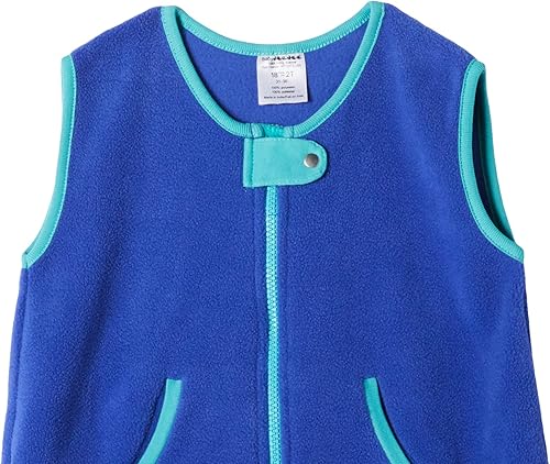 Vista 28 de Baby Deedee Saco de dormir de forro polar con pies, saco de dormir para niños, verde azulado, 2-4 T