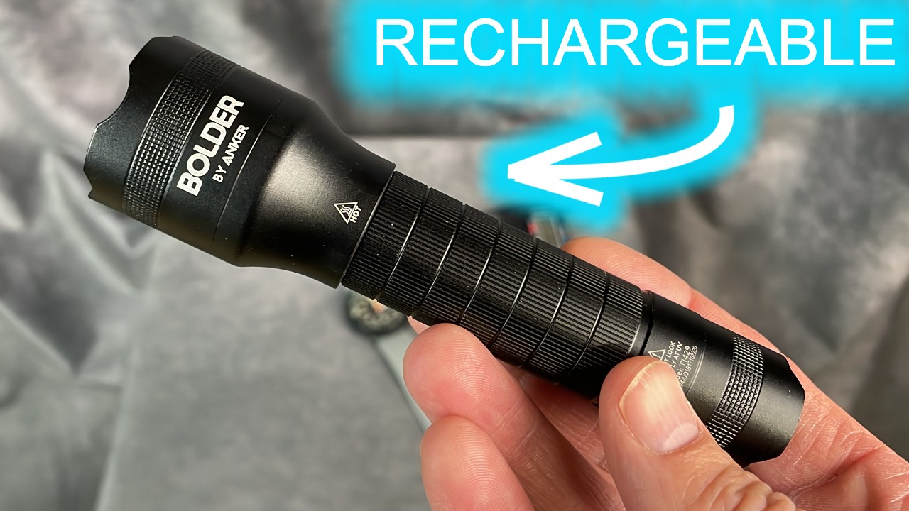 boulder rechargeable flashlight Watch Rechargeable Bolder Anker UV Flashlight