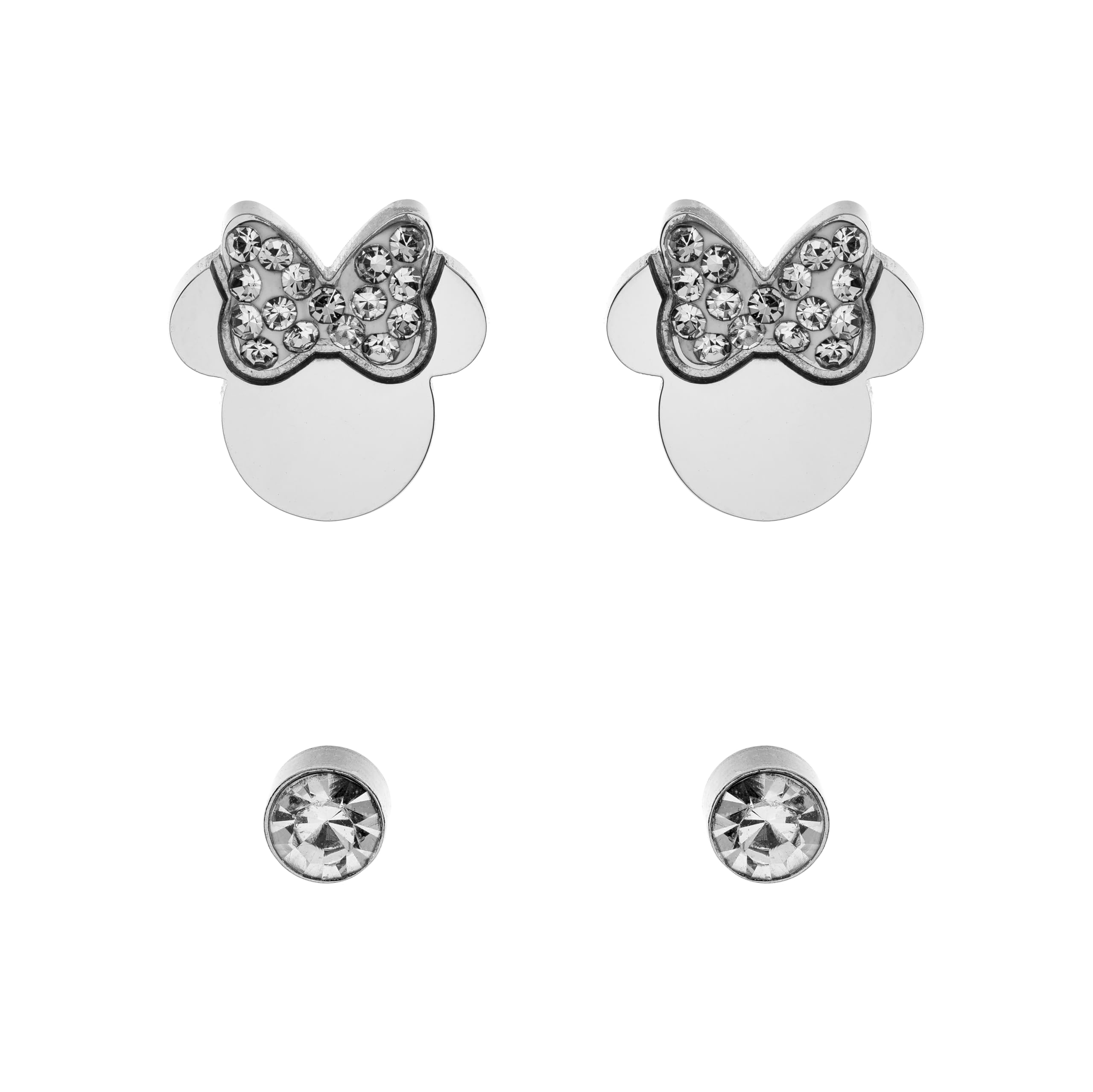 Disney Ohrstecker Minnie Maus, Medizinischer Stahl Hypoaller