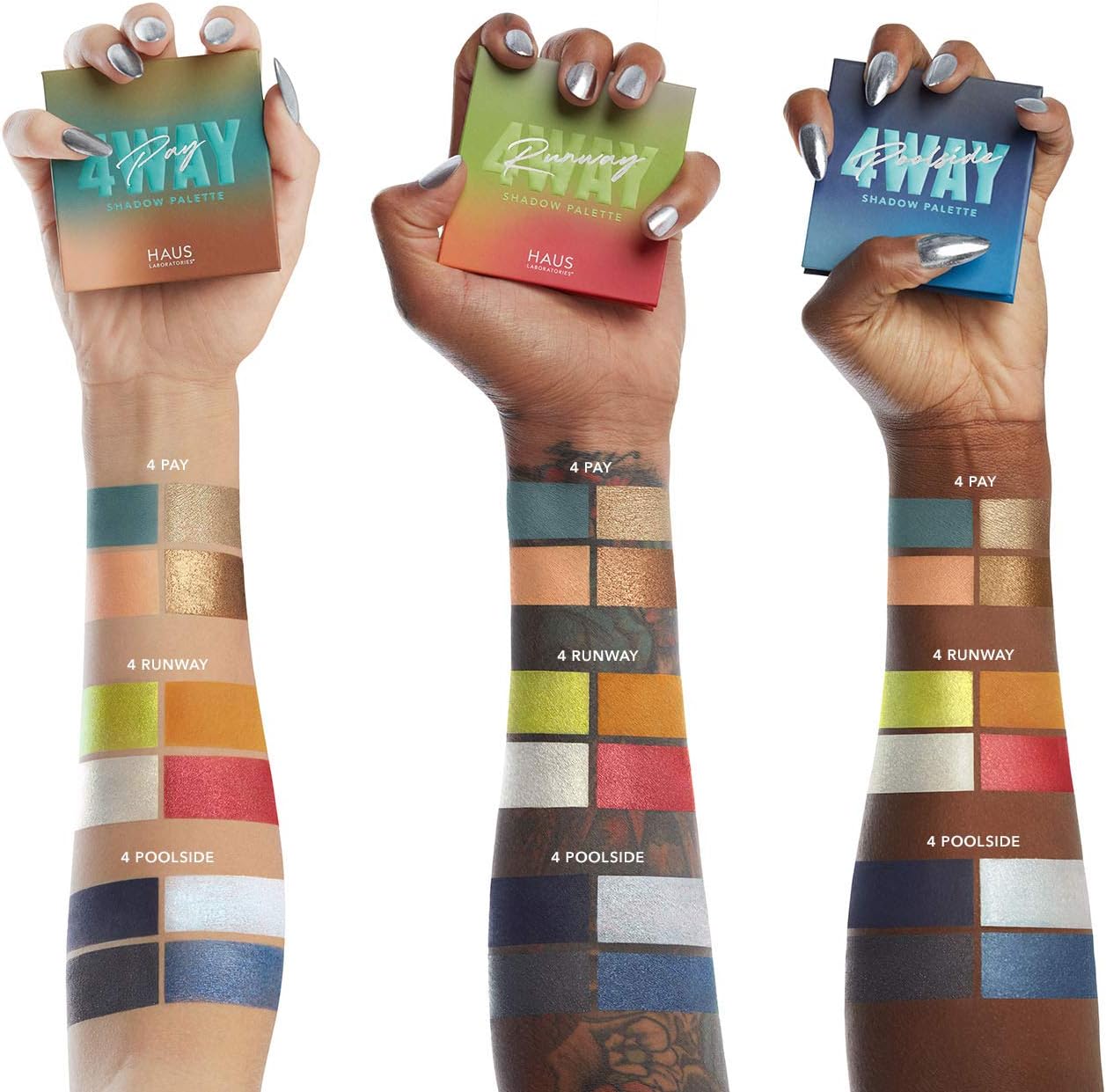 HAUS LABORATORIES By Lady Gaga: Four-Way Shadow Palette, 09 - 4 RUNWAY - Image 4