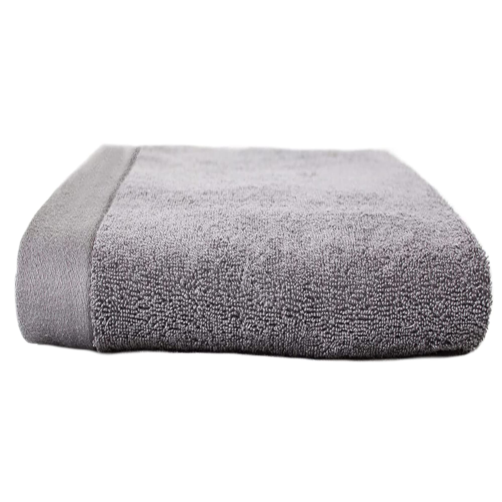 Sue Rossi Ltd Recycled Towels Sustainable Eco Terry Bathroom Towel Recycle Plastic And Cotton 600 GSM Soft Absorbent Luxury Feel (Grey, Hand Towel)