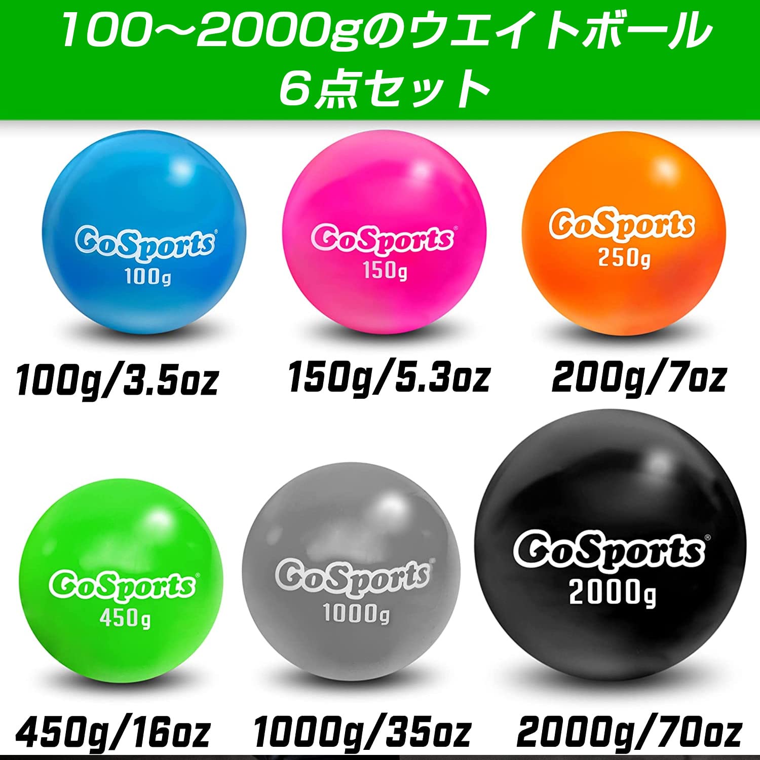 Amazon | GoSports プライオボール 野球 ソフトボールトレーニング用 