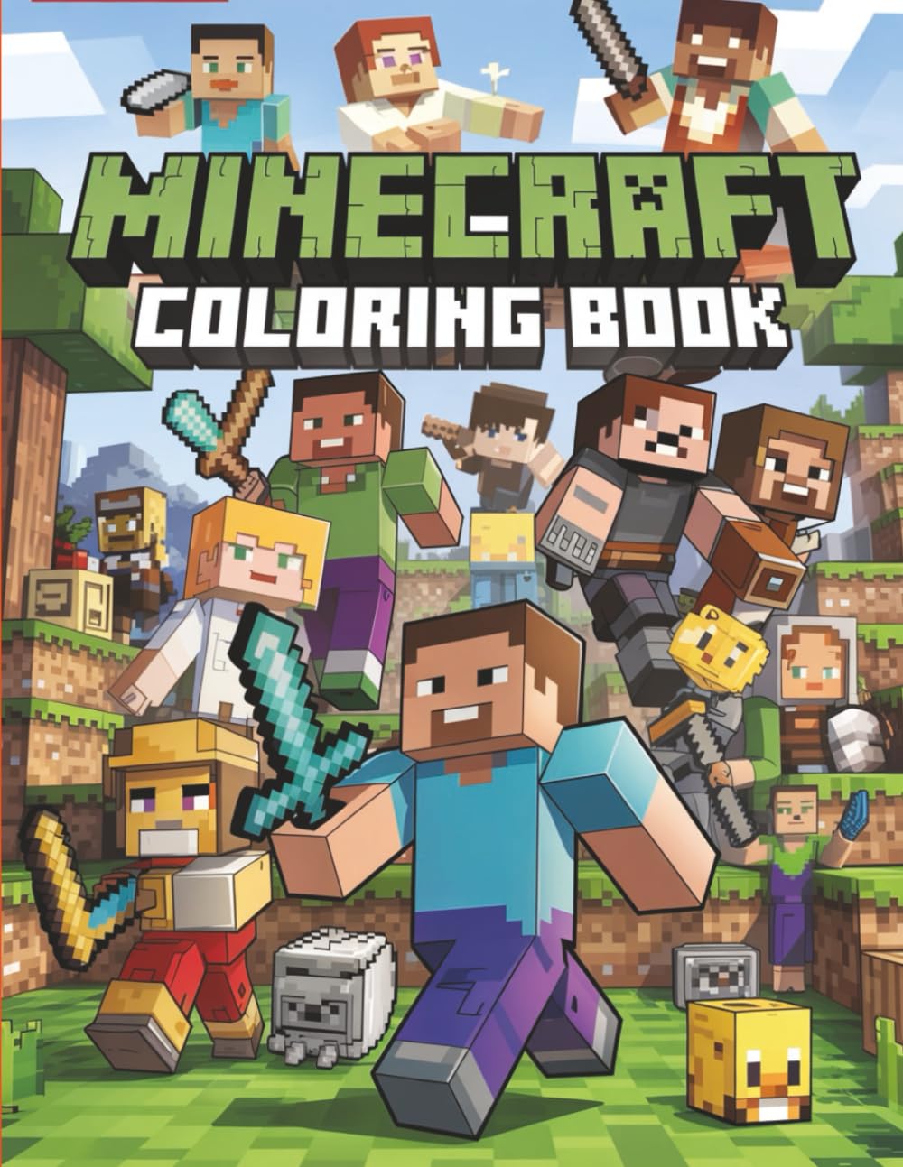 COLORING BOOK: A Coloring Book For Kids, Boys and Adults To Have Fun And Relax: