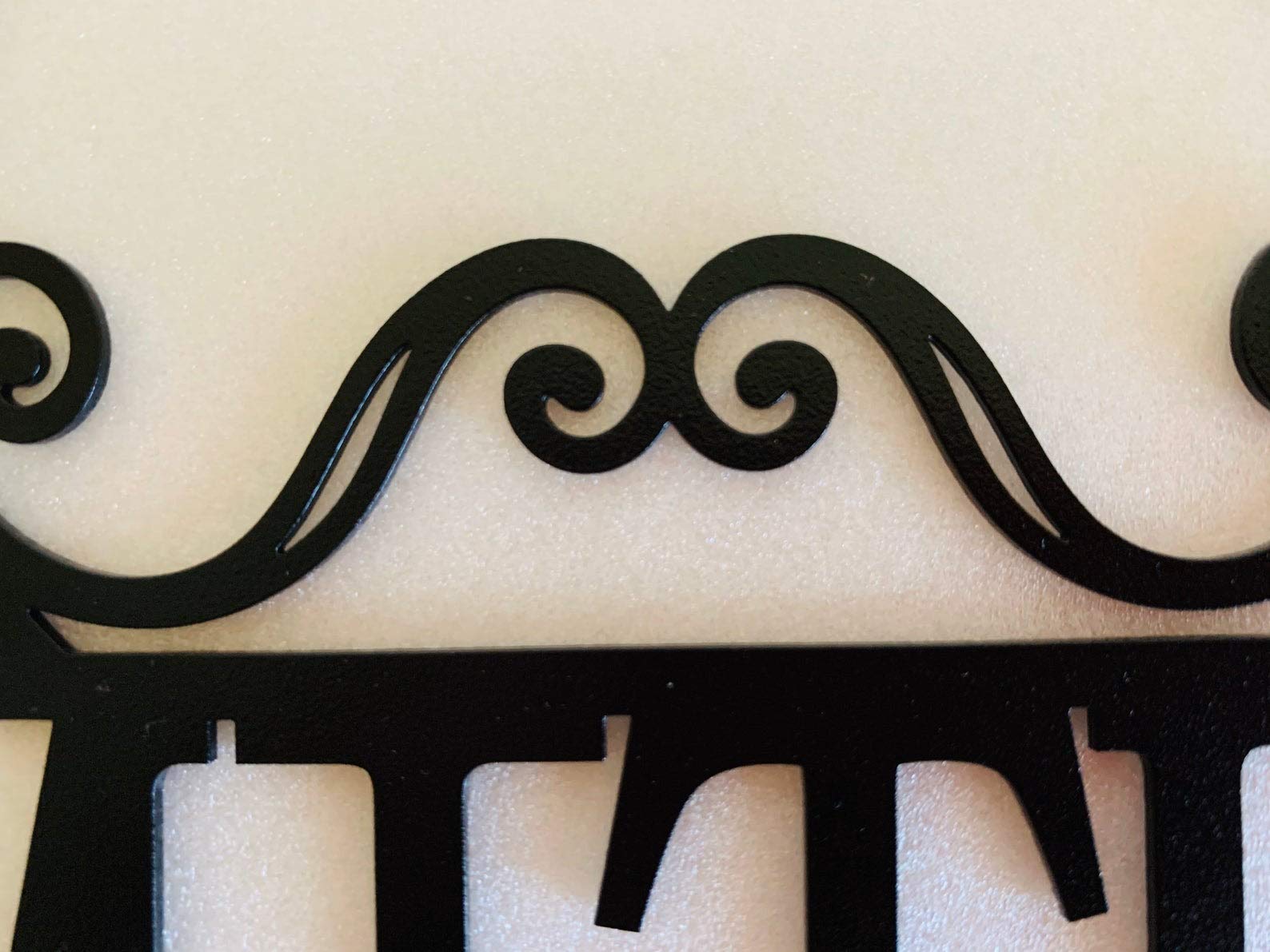 Plaque de nom de porte personnalisée pour extérieur, cadeau mariage anniversaire, décoration murale monogramme lettre, 2 noms initiales alphabet