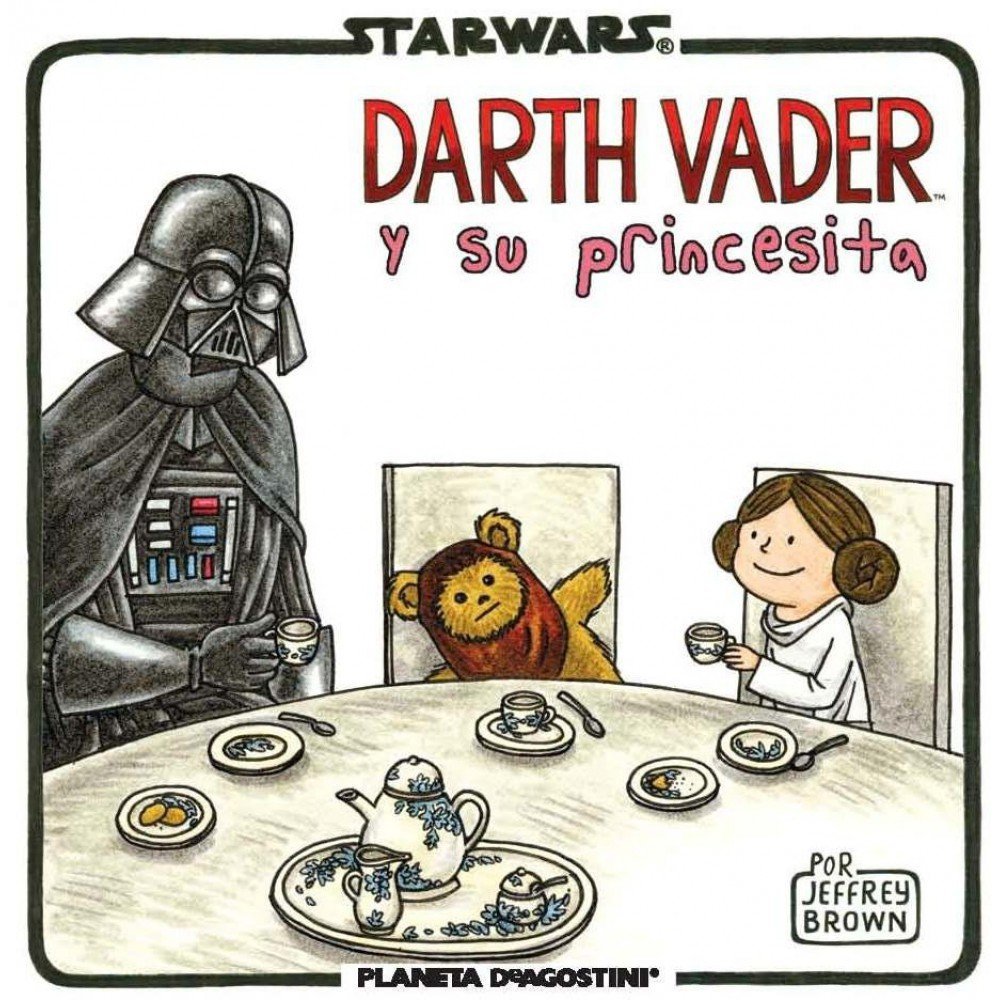 Star Wars Vader y su princesita